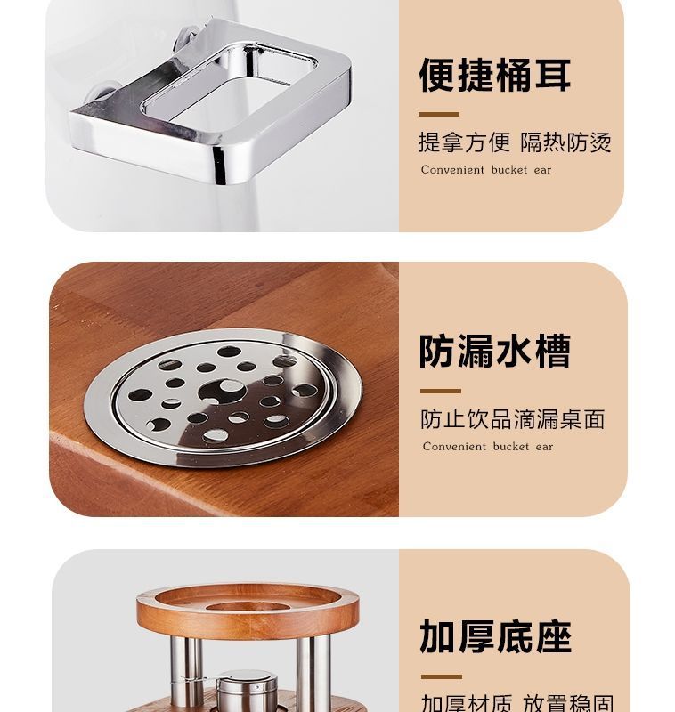 自助餐牛奶鼎不锈钢咖啡鼎酒店果汁鼎商用透明保温豆浆桶饮料机详情12