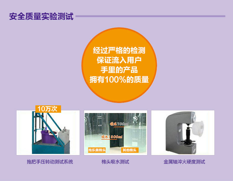 【 Factory Direct Sales 】 Wholesale of dual-drive Good God Drag Rotating mops and hand-pressed mop buckets pic 41