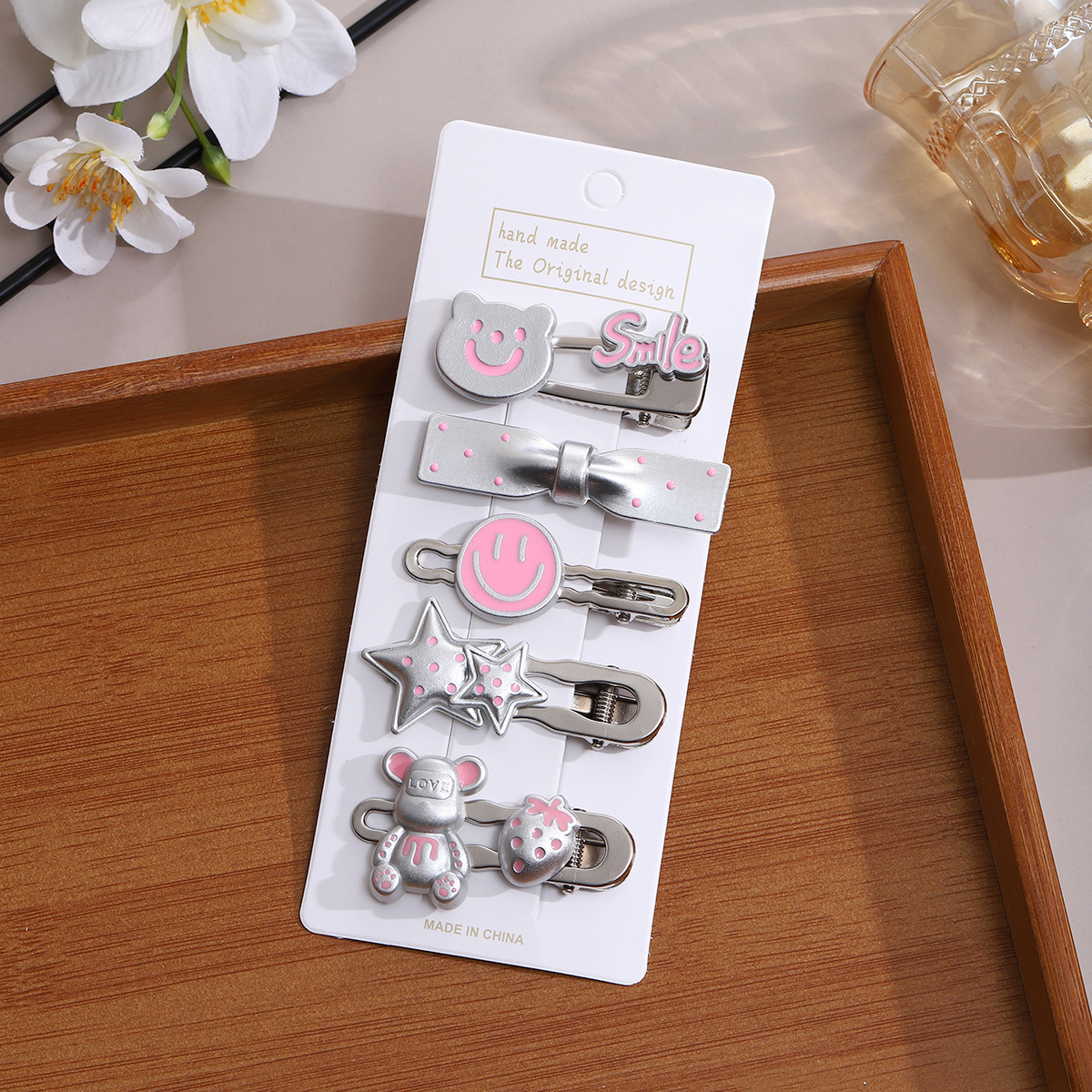 爆款儿童发夹女多巴胺可爱前额碎发夹刘海夹头饰2025新款发卡女童详情8