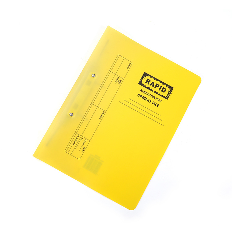 A4 large snake spring folder, office folder, snake-shaped double-hole folder, folder pic 3