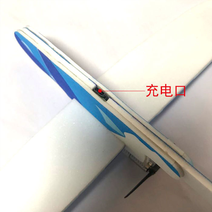 Single-wing electric aircraft glider assembly intelligent science and education capacitive aircraft electric free flight education model pic 8