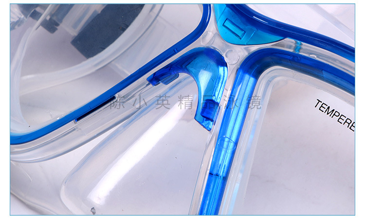 Wholesale of high-end silicone diving goggles, game diving masks, tempered glass diving goggles and diving masks pic 6