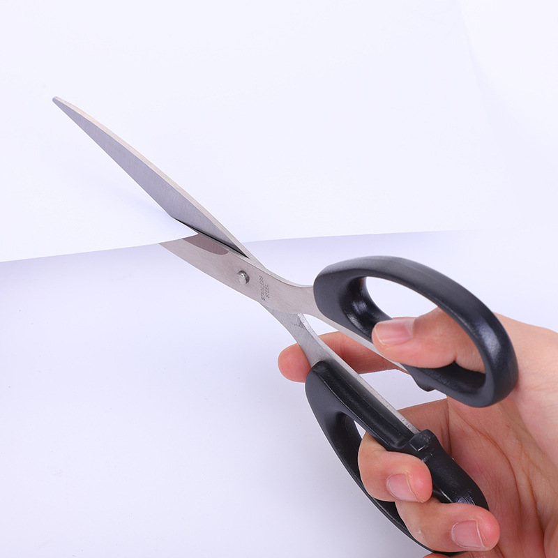 俄罗斯热卖 厨房办公学生裁纸大号裁缝纫剪不锈钢剪刀 家用裁缝剪详情6