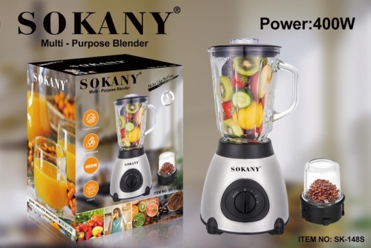 Cross-border SOKANY148S juicer for squeezing watermelon juice and orange juice, freshly squeezed household electric fruit juice mixer pic 1