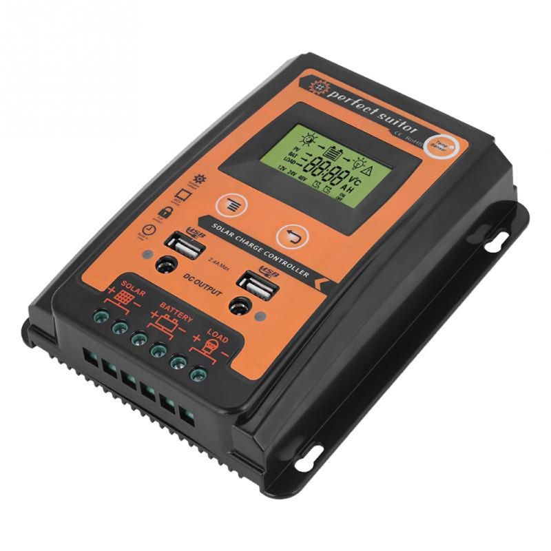 New best-selling PWM solar controllers: 12V, 24V, 30A, 50A, 70A solar cell charge and discharge controllers pic 21