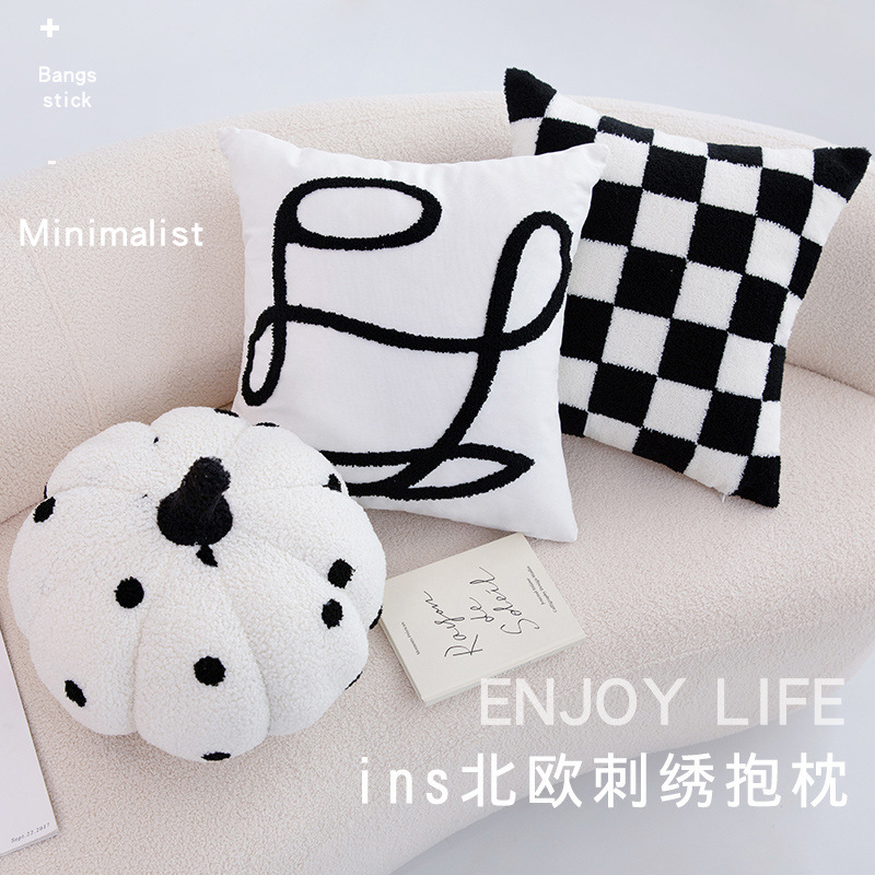 Ins-style creative pumpkin throw pillows, bed cushions, pumpkin Christmas decorations, plush cushions for home use pic 26