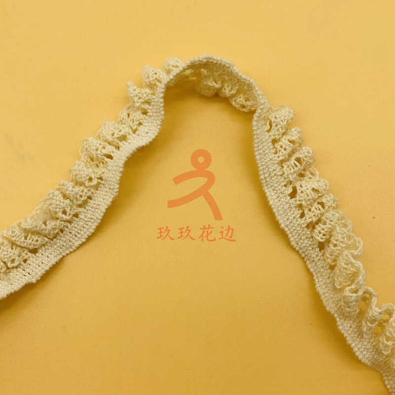 Factory direct sales of single-sided pleated cotton thread, small edge round edge machine, cotton edge clothing and home DIY accessories pic 8