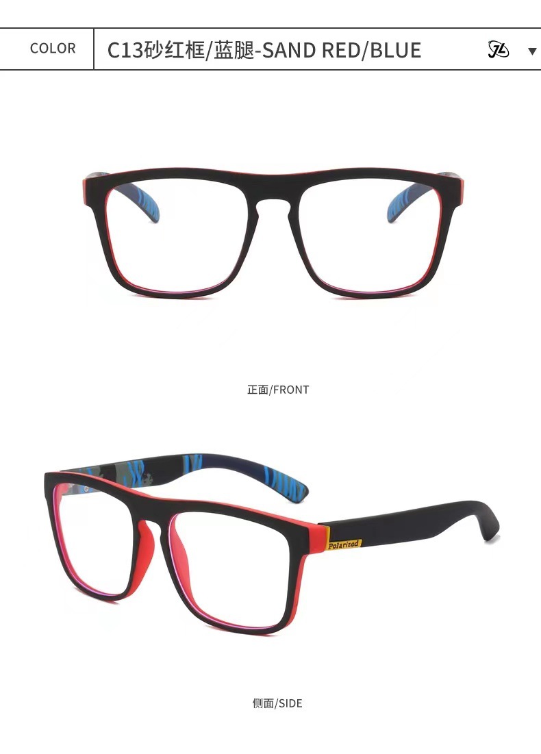 European and American sports polarized sunglasses D731 fashionable elastic paint sunglasses are selling well for cycling and outdoor activities on AliExpress Glasses pic 17