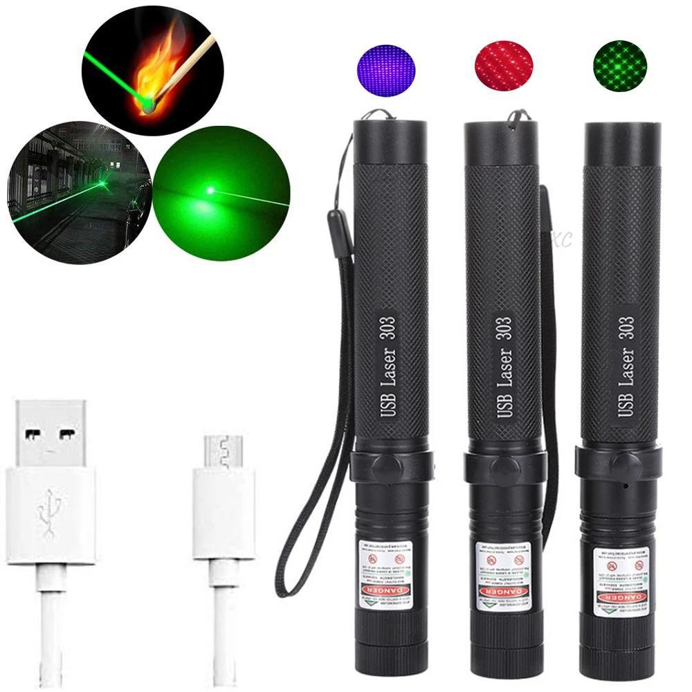 USB charging, green light starry sky laser flashlight, pet toy supplies, teaching stick, sales instructions, cross-border exclusive supply pic 5