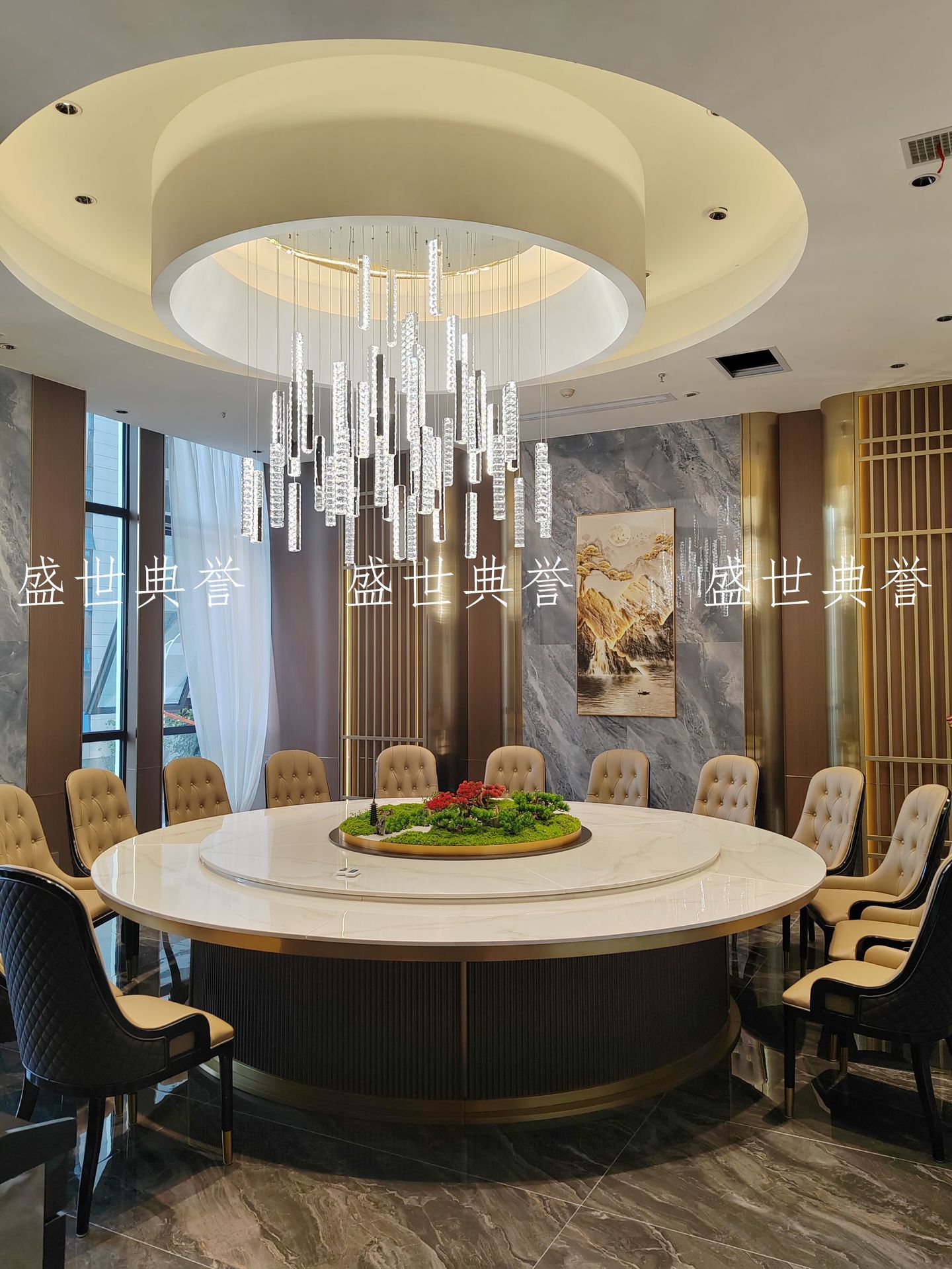 Solid wood dining tables and chairs for five-star hotels in Dalian, modern soft-padded chairs for seafood restaurants, and light luxury solid wood chairs for high-end clubs pic 15
