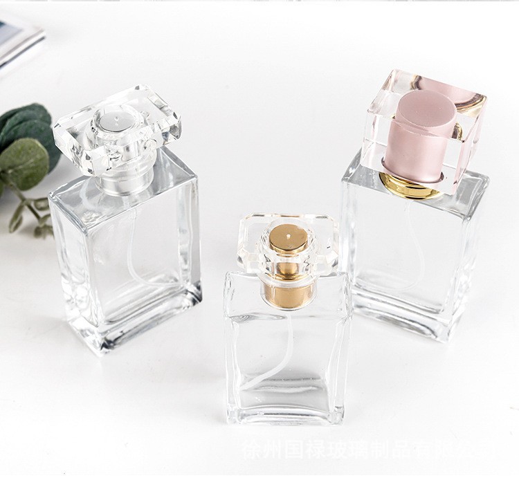 批发透明玻璃香水分装瓶50ml高端香水瓶便携迷你细雾喷瓶空瓶子详情12