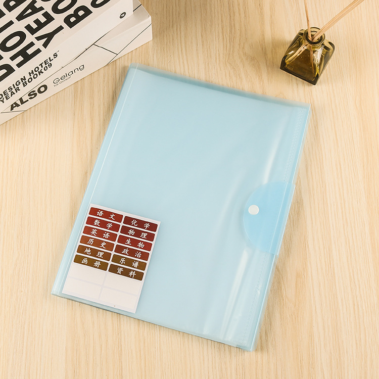 We offer portable multi-slot file card storage bags and color personalized test paper material storage bags that can be customized pic 7