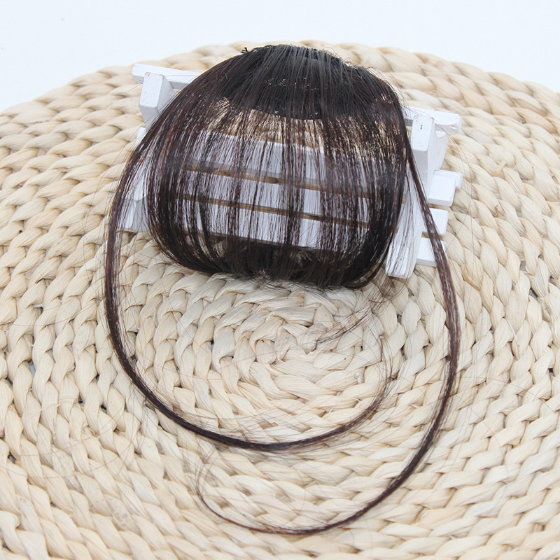 Mini bangs, air bangs, fake bangs, realistic bangs for women, thin bangs wigs pic 8