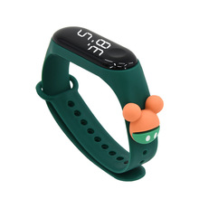 Ins-style illuminated watches, personalized Harajuku Korean version, fashionable and trendy LED fluorescent couple watches for boys, girls, primary and secondary school students pic 5