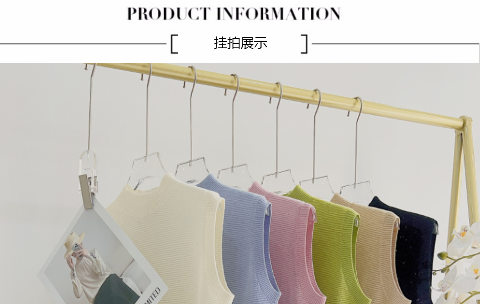 马甲毛衣女装2023年秋季新款无袖背心羊毛衫女士半高领针织衫羊毛详情6