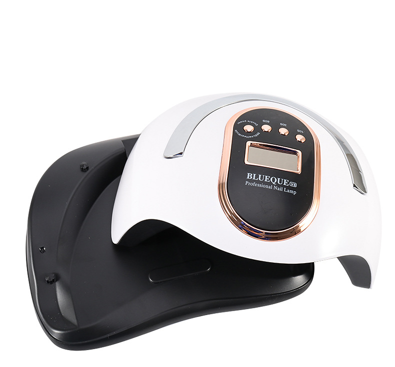 V8 Nail Art Lamp 168W high-power nail dryer with handle, digital display adjustable intelligent nail art light therapy lamp pic 18