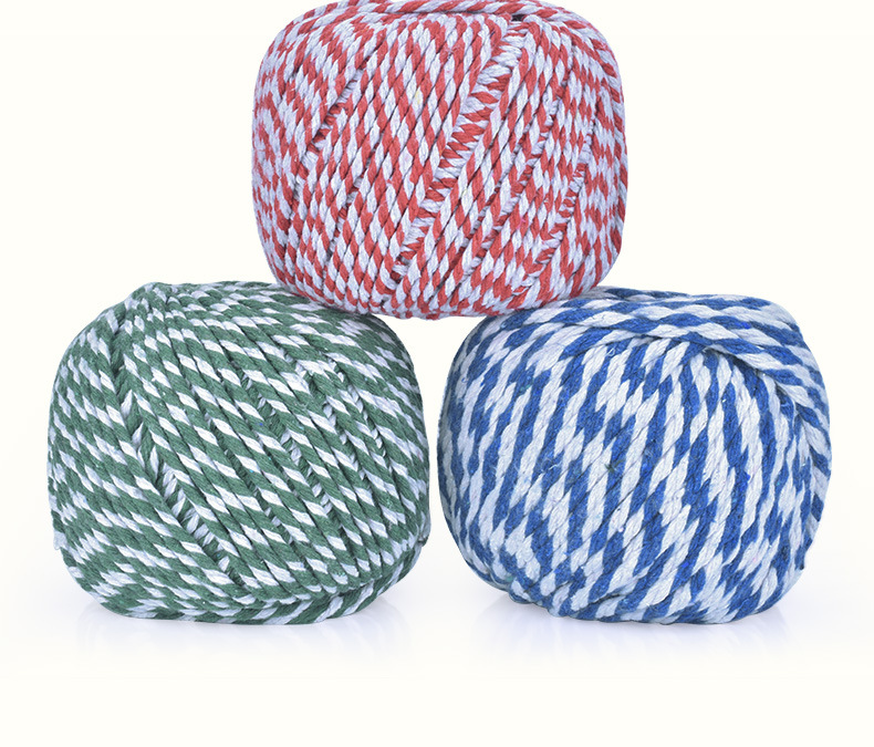Wholesale of red and white crab binding ropes by ton. 4*4 thick crab binding ropes of various specifications, 6,000 yuan per ton pic 8