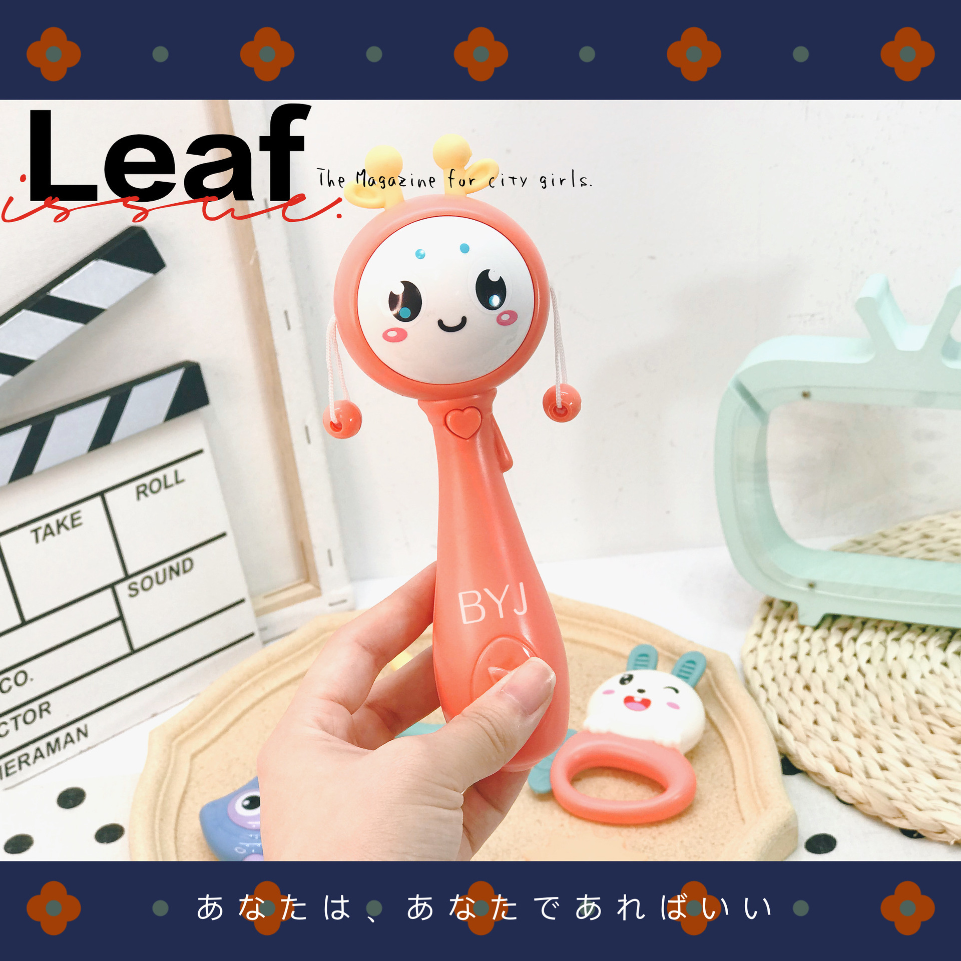 婴儿玩具手摇铃可咬3-6-12个月新生幼儿手抓握音乐拨浪鼓宝宝益智详情6
