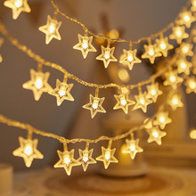 Star lights, small colored lights, string lights, led solar outdoor camping atmosphere lights, Christmas decorative lights, stall flashing light strings pic 8