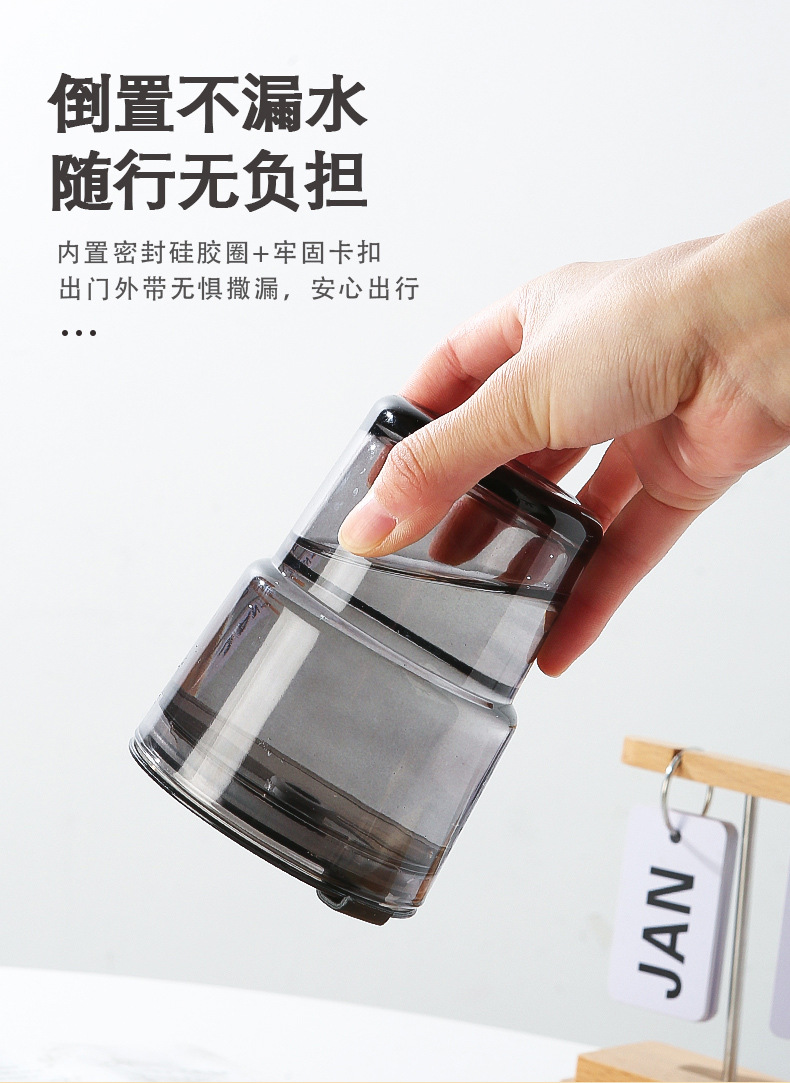 The popular bamboo joint cup, InS-style straw coffee cup, store anniversary promotion advertisement, gift glass water cup with logo printing pic 11