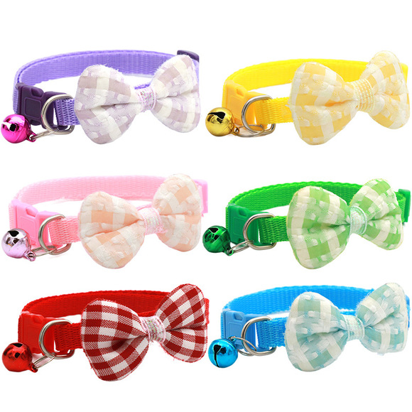 宠物贴布项圈狗狗猫咪项圈单脚印爪印铃铛项圈猫扣项圈爆款项圈详情8