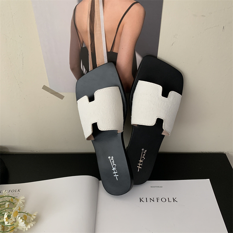 女士凉拖鞋外穿2024年夏季新款时尚百搭复古舒适平底防滑一字拖潮详情28