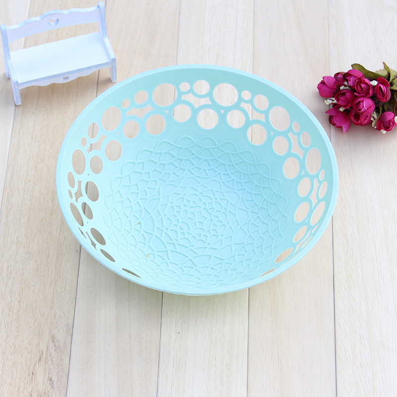 Creative candy-colored fruit plate, plastic fruit plate, candy plate, 2-yuan general merchandise floating pic 6