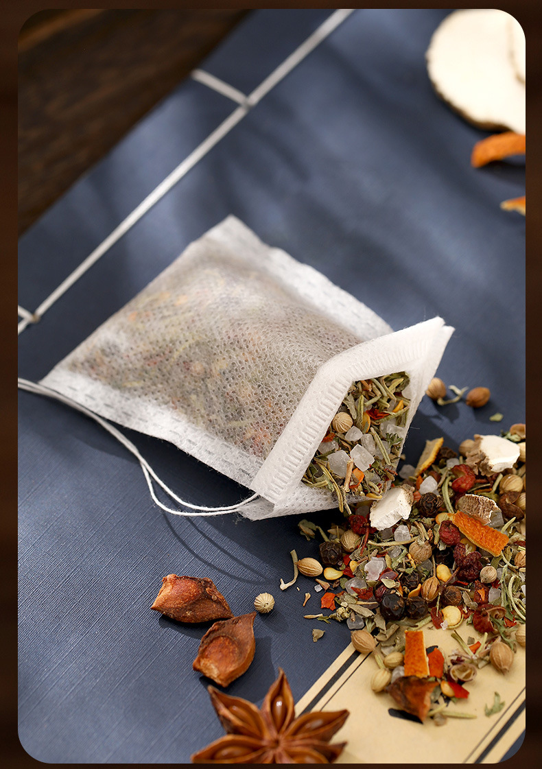 FaSoLa non-woven fabric tea bags, disposable soup seasoning tea bags, decoction medicine gauze bags, filtering tea bags pic 10