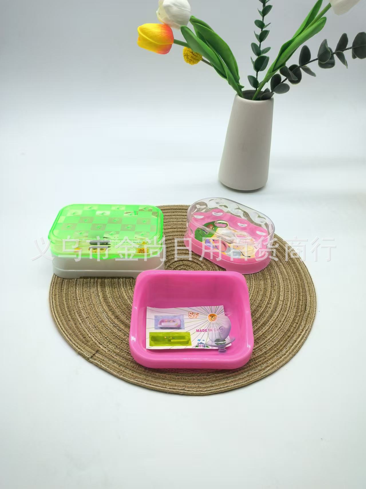New cross-border plastic tape cover soap rack, creative soap box, soap box, soap tray, draining water, soap storage rack pic 2