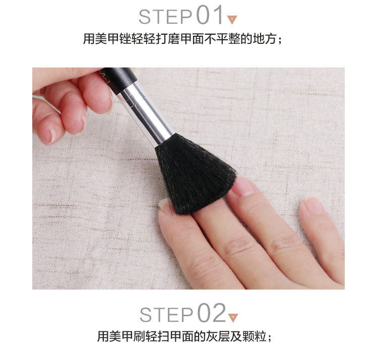 Nail art dust brush, nail brush, nail art tools, nail trimming and cleaning brush, loose brush, shanilak pic 10