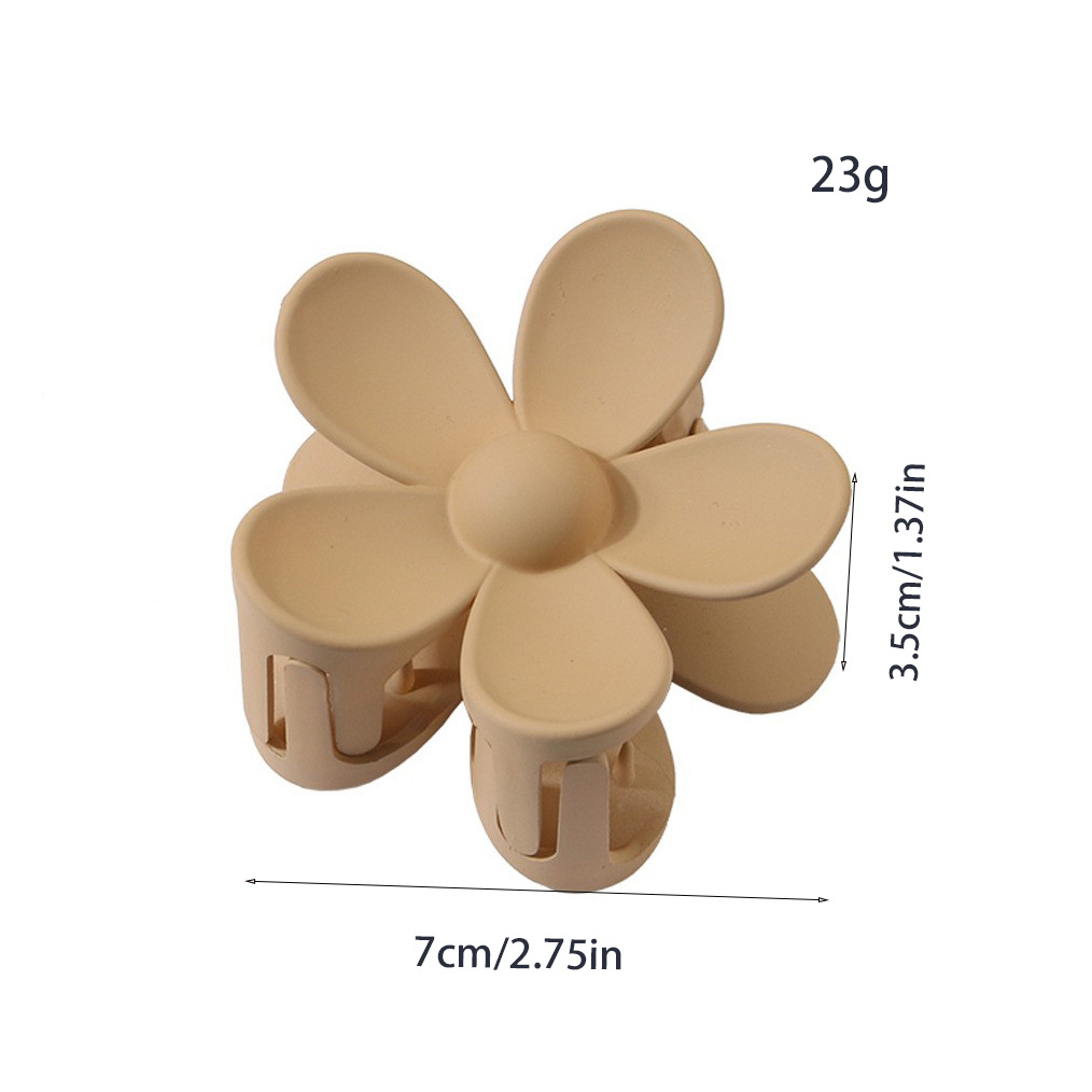 Guanyang ABS hair clip, flower clip, European and American Amazon fashion shark claw clip, not easy to break, can be used as a hair clip pic 14