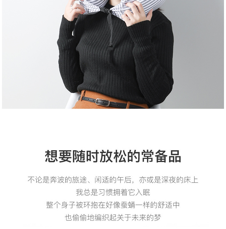 Muji hat quality U-shaped pillow foam particle neck pillow Travel airplane neck pillow Office nap pillow pic 9