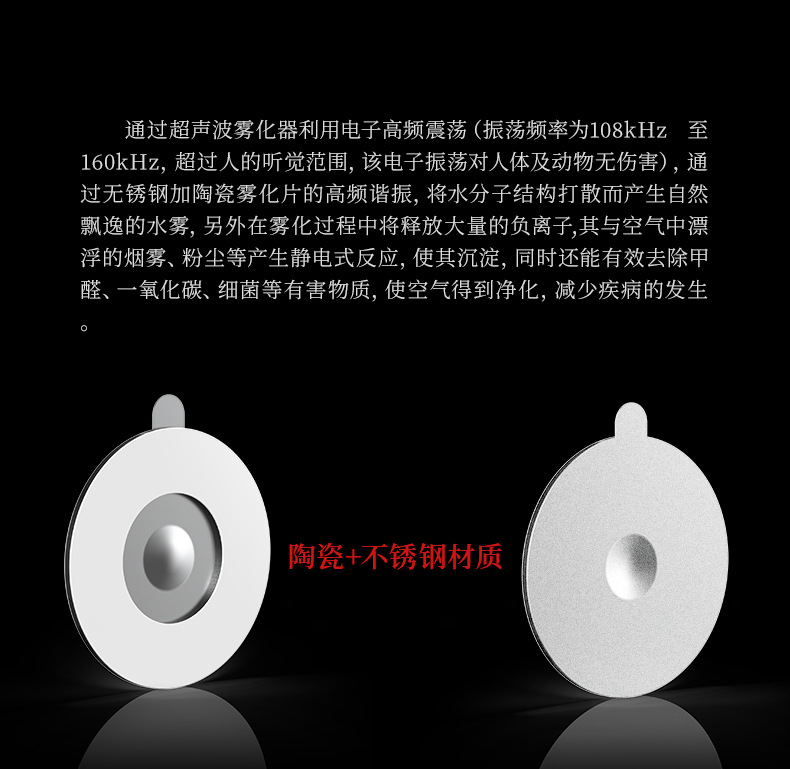 亚马逊新款桌面战狼加湿器家用补水空气净化器狼图腾容量大雾量器详情9