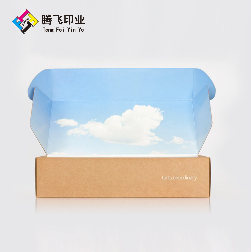 Customized double-sided printed corrugated aircraft box, color-printed black card kraft corrugated box, available in customized specifications pic 18