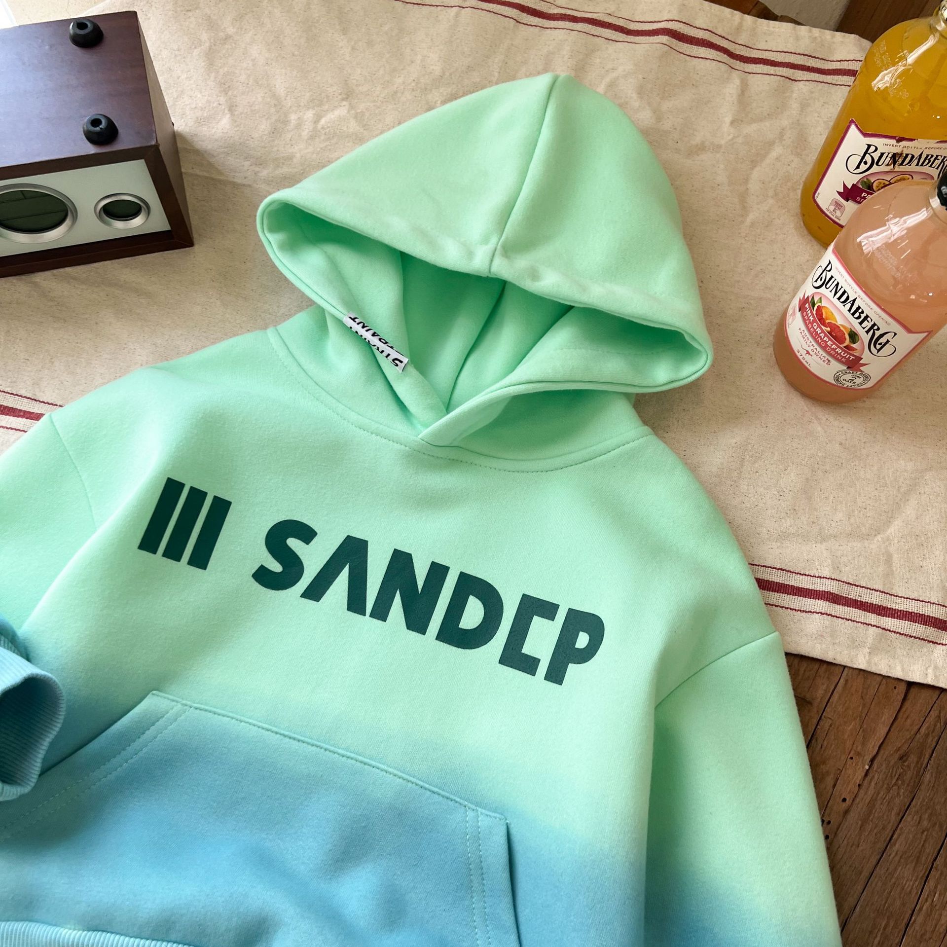 童装2024秋季新款儿童秋款吊染卫衣衫韩版百搭男童连帽卫衣详情6