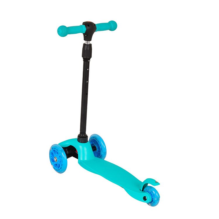 2024新款小米糕可折叠可升降带LED灯三档调节灯光调节高度滑板车详情5