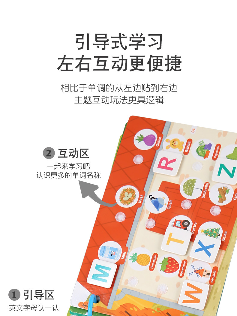 CPCCE跨境busybook儿童小号安静书启蒙早教忙碌书益智玩具粘贴书详情6