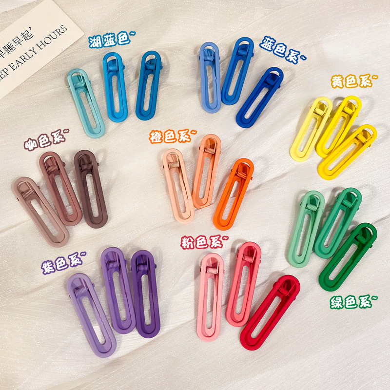 韩式蝴蝶结发夹边夹发卡女孩发饰宝宝配饰女童对夹饰品儿童头饰详情12