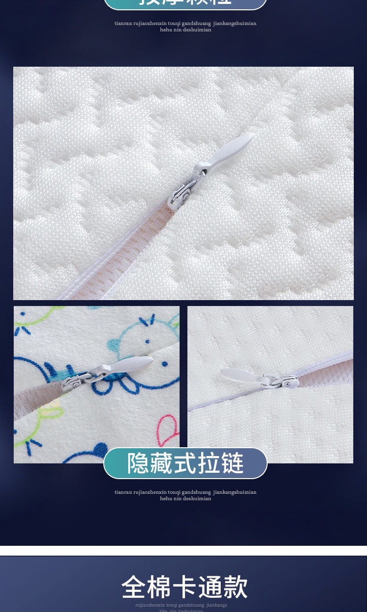 Factory direct sales of latex pillows, imported pillow cores, single-person household original natural rubber cervical pillows, neck protection memory pillows pic 46