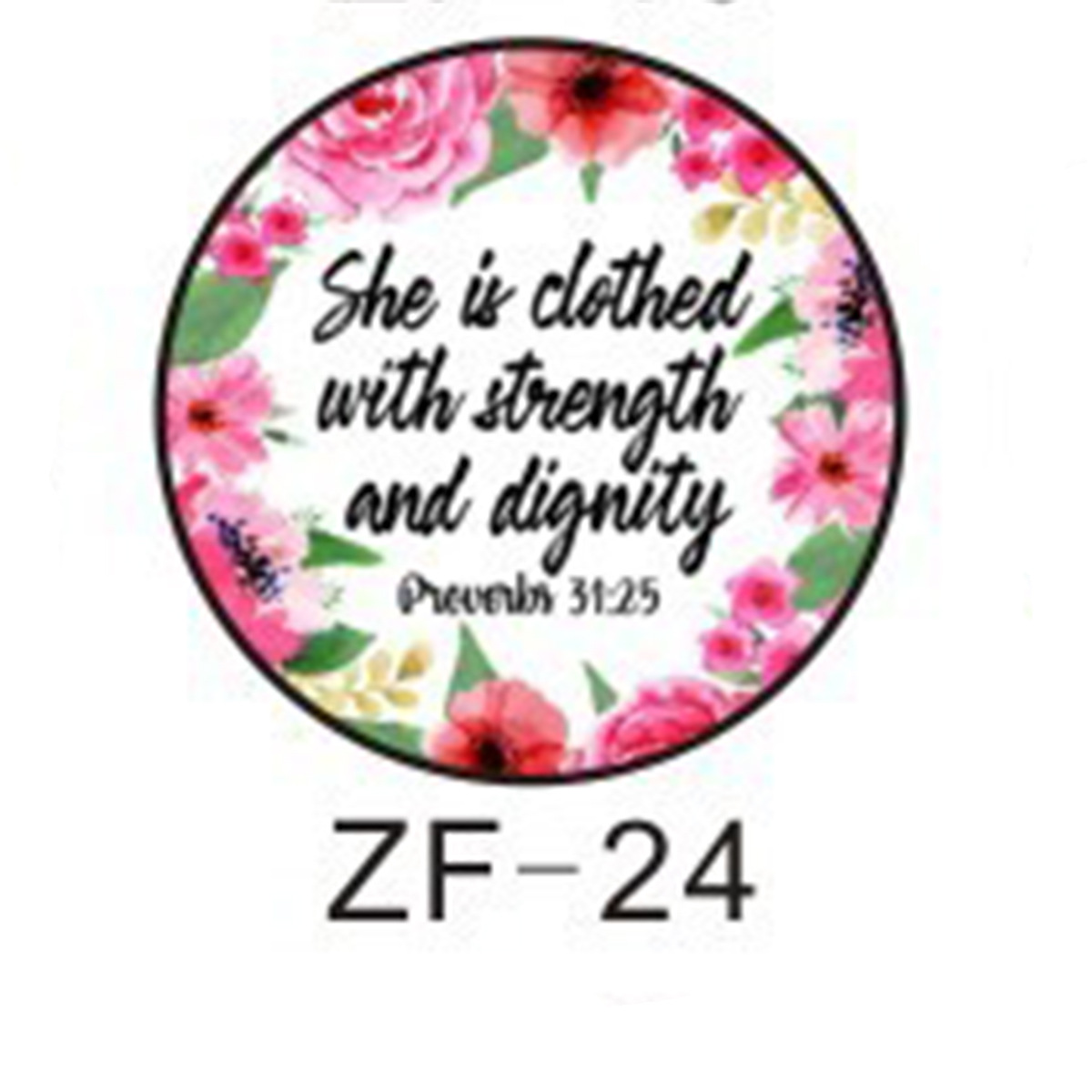 时光宝石水晶玻璃花环励志系列亚马逊diy饰品配件英文图案徽章详情29