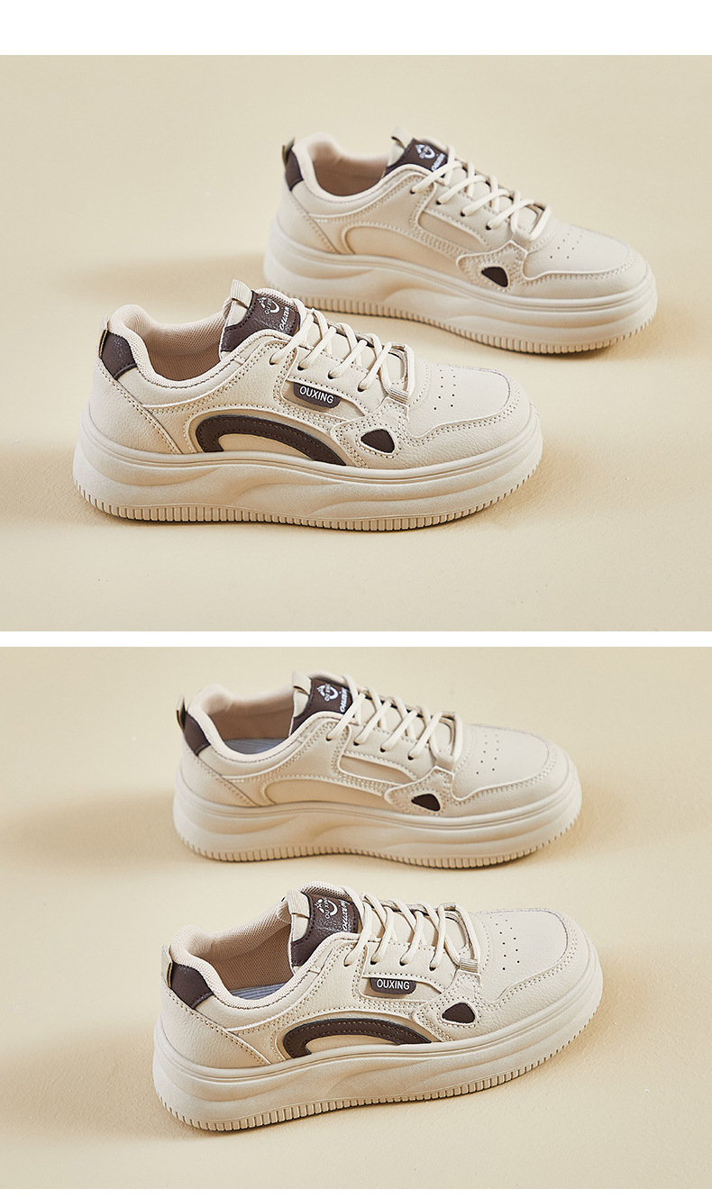 2024秋季小白鞋新款韩版ins女学生增高厚底运动板鞋休闲街拍SH107详情18