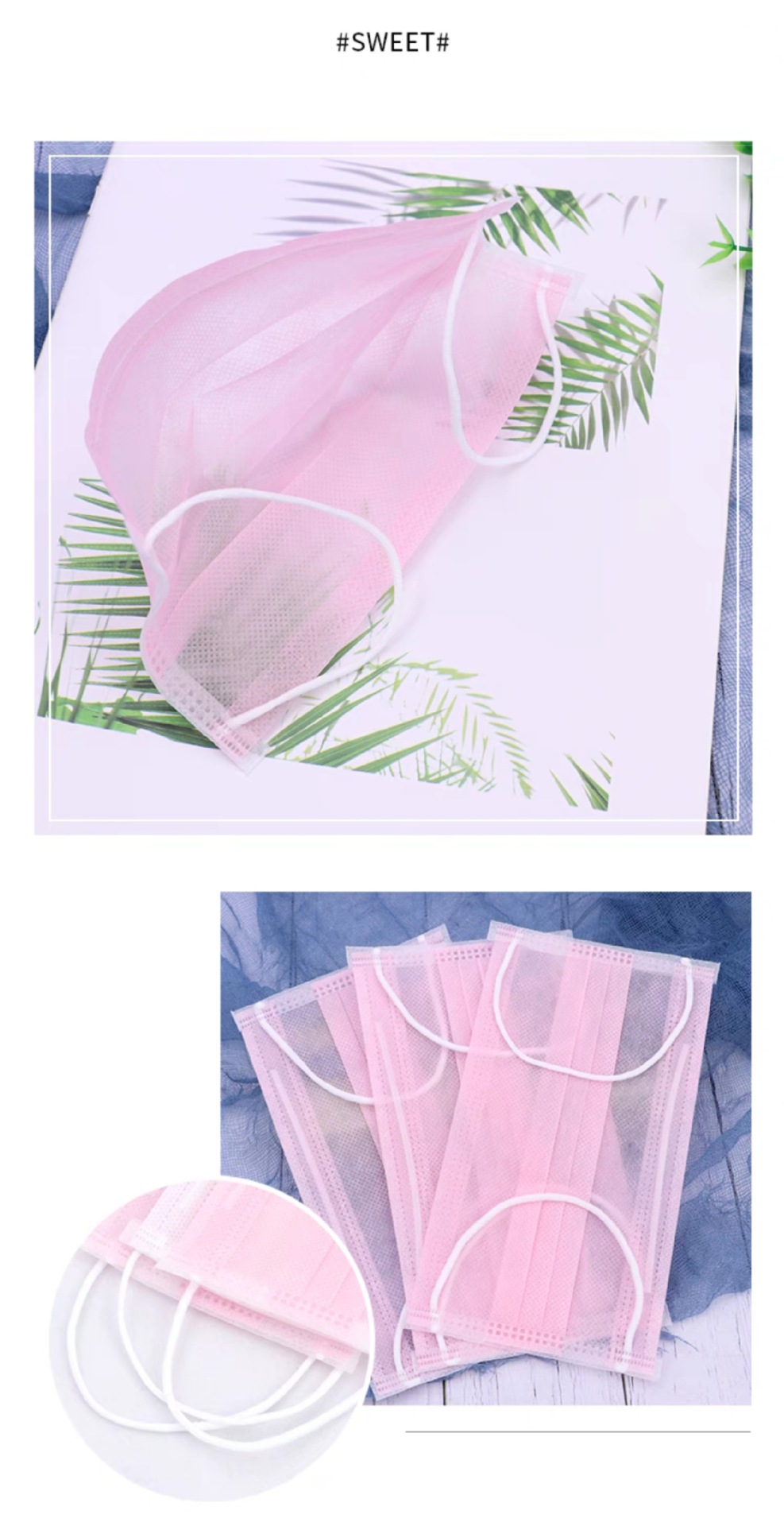 口罩夏季薄款女高颜值两层防晒透气一次性超极薄单二层防尘易呼吸详情8