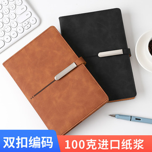 B5活页本可拆卸超厚软壳26孔A5替芯活页纸外壳夹网格本简约大容量详情5