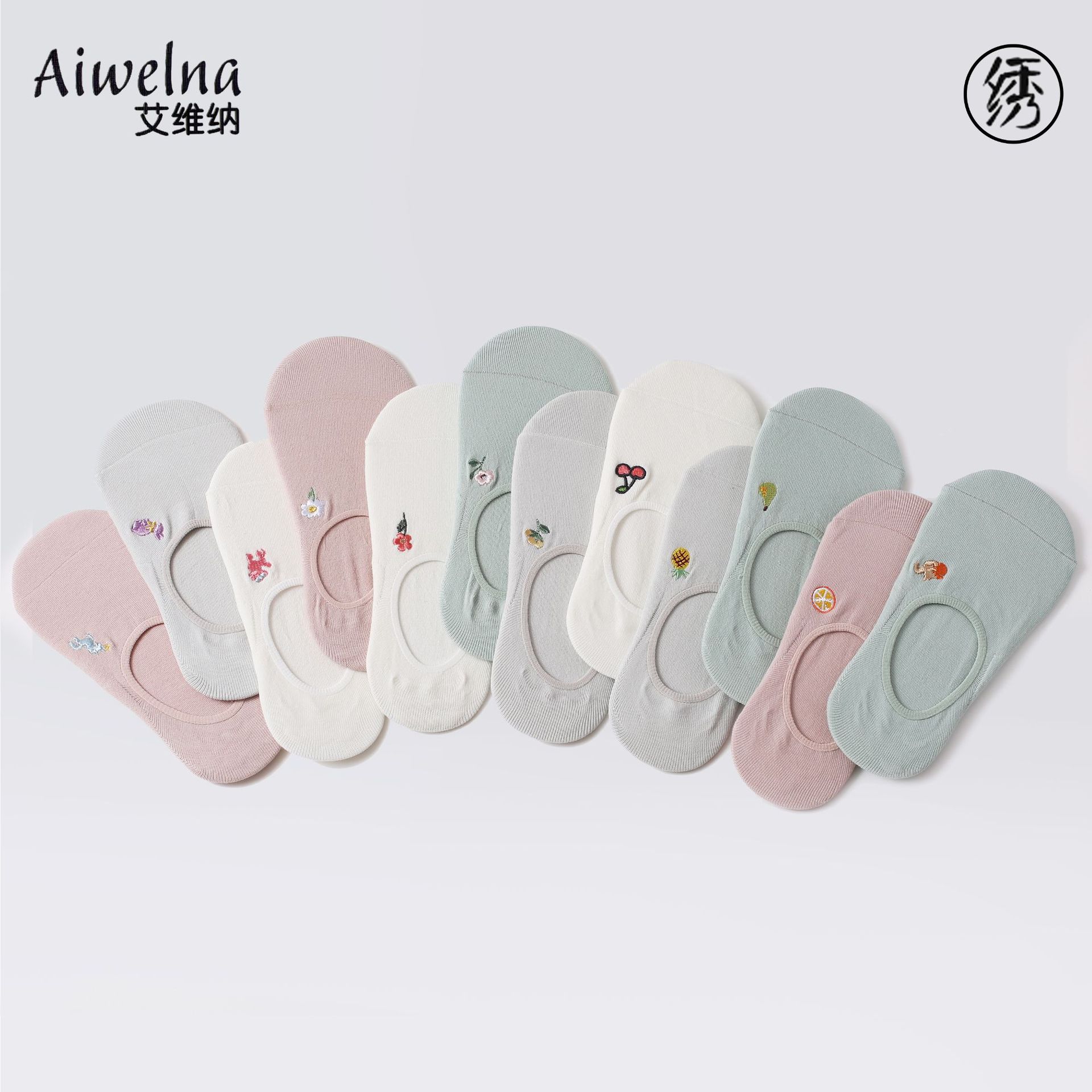 New high-end embroidered socks for spring and summer, deodorizing, comfortable, casual, trendy and fashionable, suitable for all seasons for both men and women pic 8