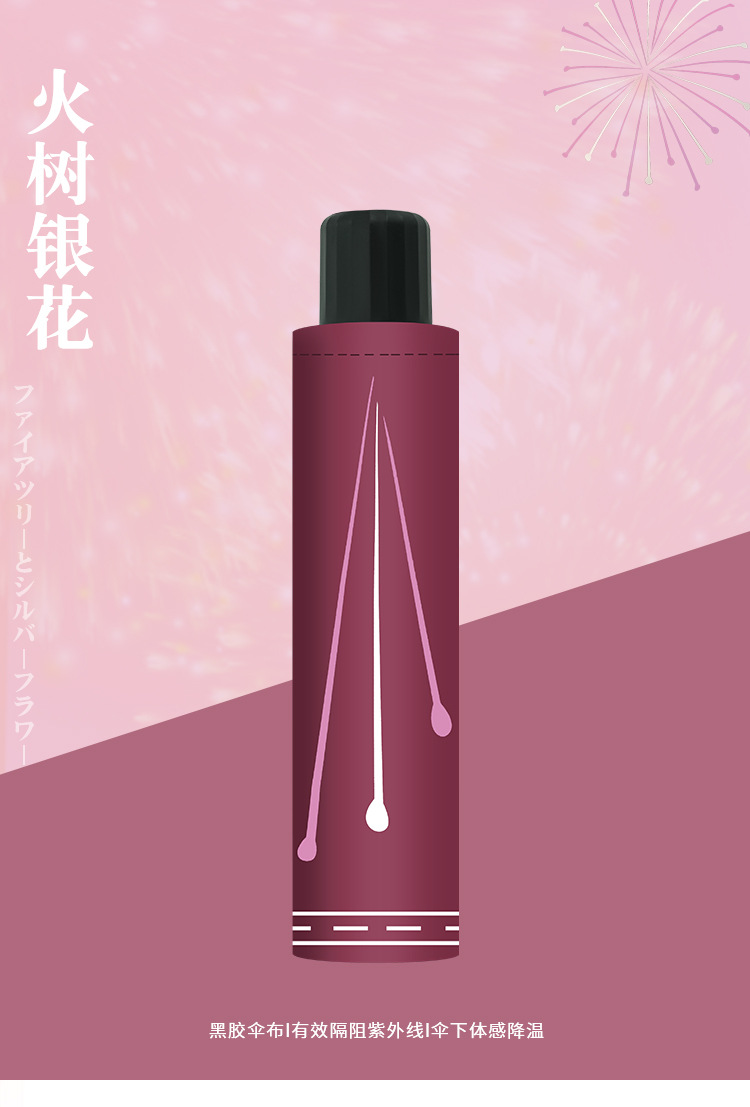 雨伞大号防晒天堂伞批发遮阳防晒晴雨两用黑胶双人太阳伞自动雨伞详情3