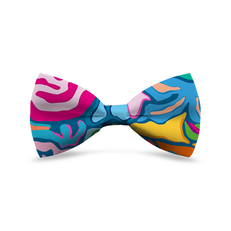 跨境新品时尚印花领结宠物配饰猫狗蝴蝶结装饰宠物猫狗节日礼品详情13