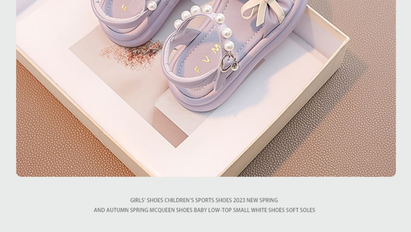 女童鞋子儿童公主凉鞋2024新款夏季夏款宝宝软底洋气沙滩大童凉鞋详情9