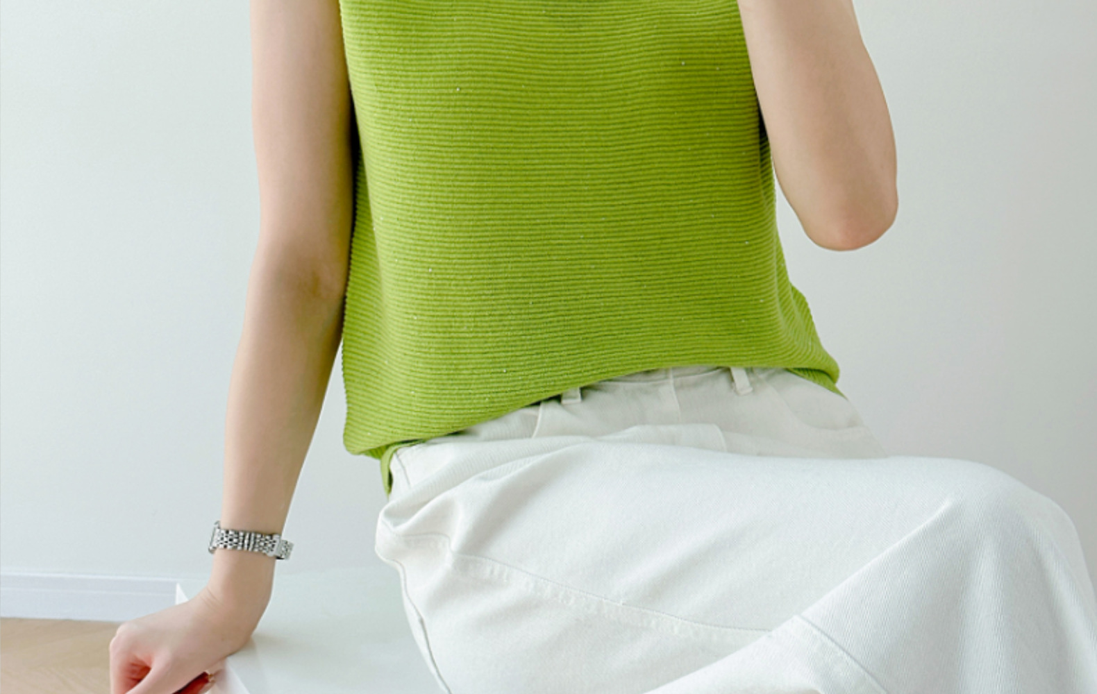 马甲毛衣女装2023年秋季新款无袖背心羊毛衫女士半高领针织衫羊毛详情36