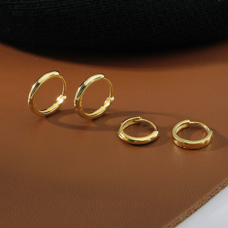 s925 silver ear buckles wholesale, feminine Korean earrings, 2023 new trendy ear bone nails, ear bone rings, trendy pic 10