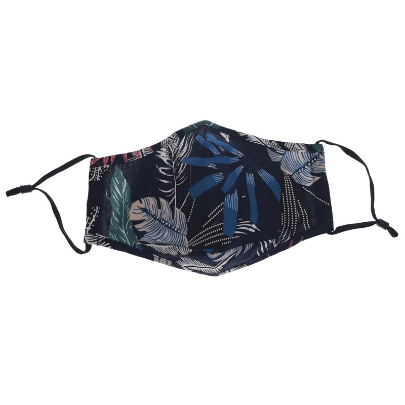 防尘防晒透气口罩 小碎花棉布口罩防粉尘棉布艺口罩厂家批发详情14